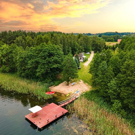 Mazurskie Chatki Mrągowo Exterior photo