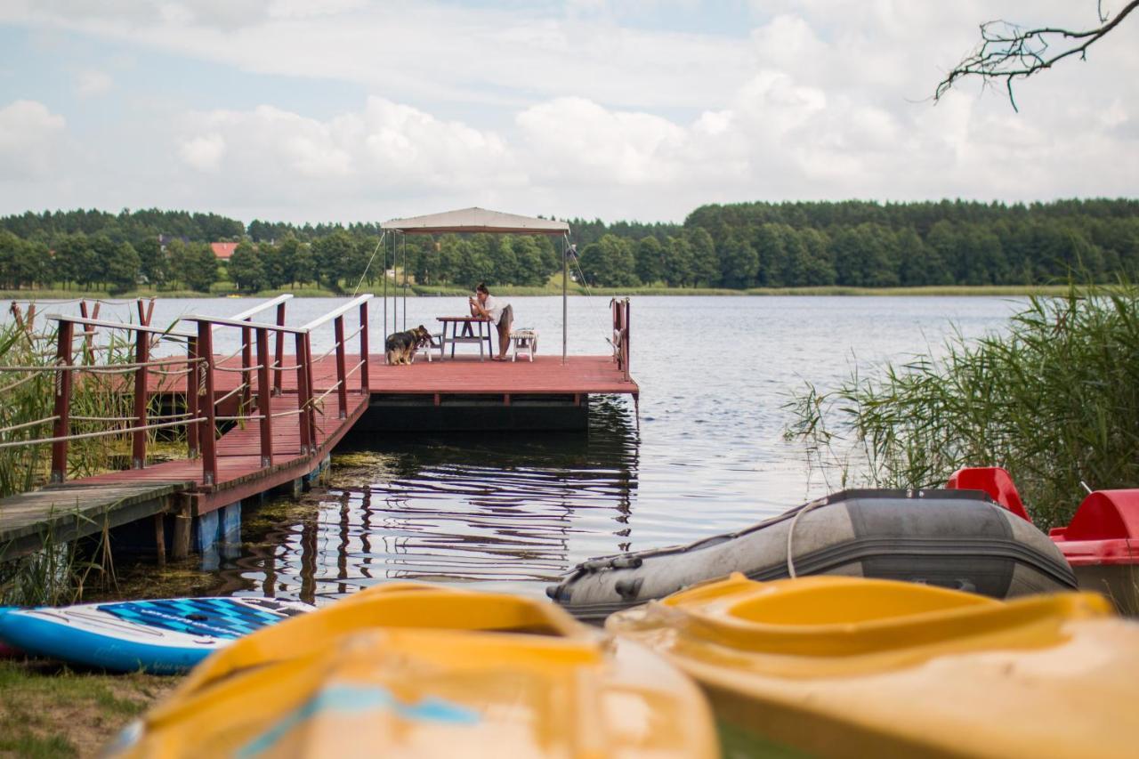 Mazurskie Chatki Mrągowo Exterior photo