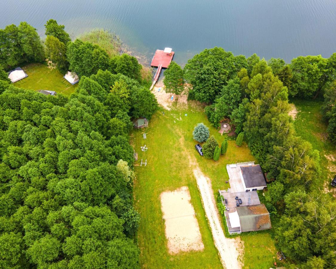 Mazurskie Chatki Mrągowo Exterior photo