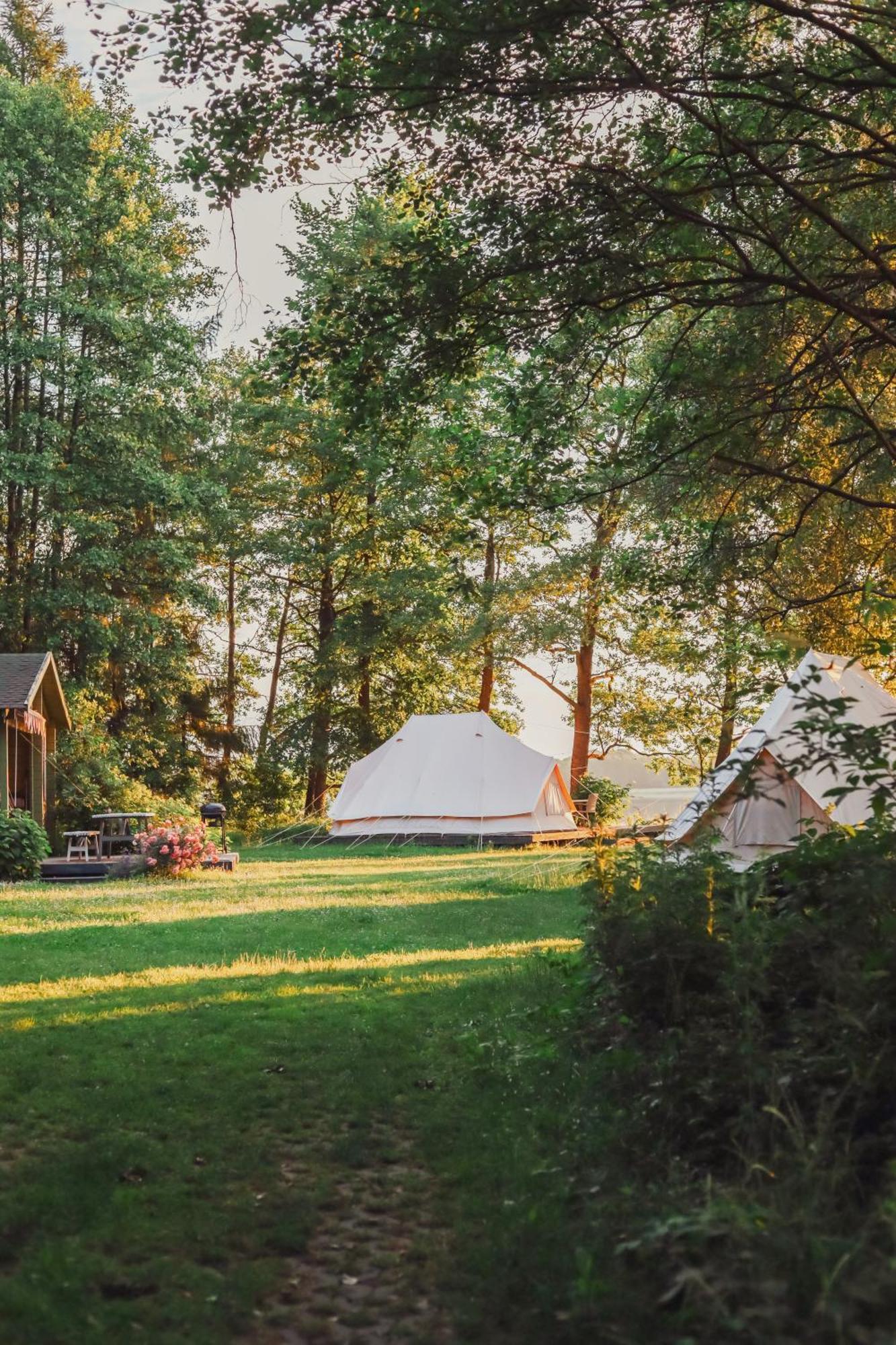 Mazurskie Chatki Mrągowo Exterior photo
